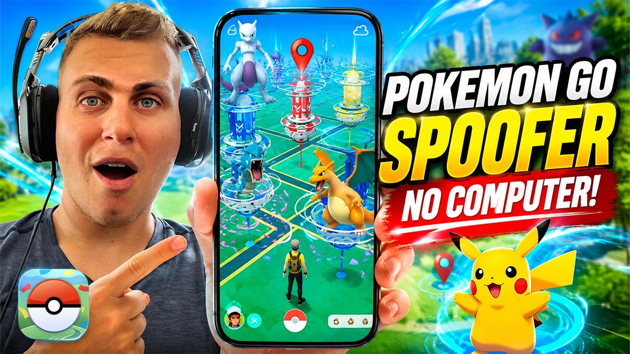 How to Spoof Pokémon GO in 2026 🔥 *NEW* Joystick, Teleport & Auto Walk (iOS & Android FULL GUIDE) background