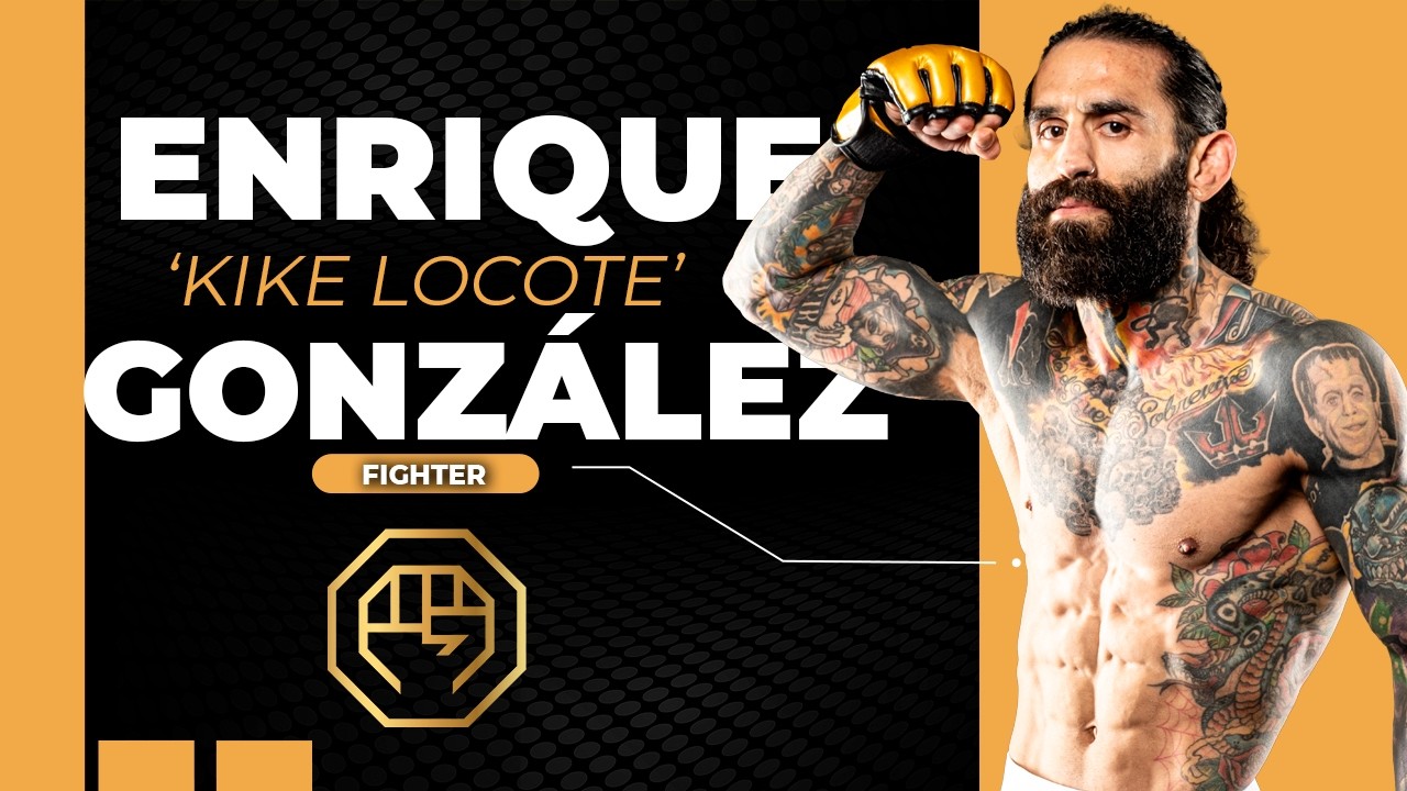 Enrique "Kike Locote" González, desde Monterrey un peleador nato lleno de energía #luxfightleague background