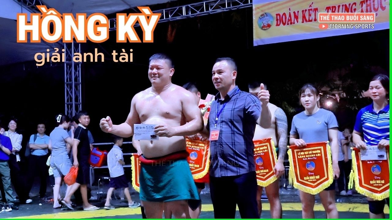 GIẢI ANH TÀI - DANH ĐÔ : NG HỒNG KỲ - Vietnamese men's Wrestling background
