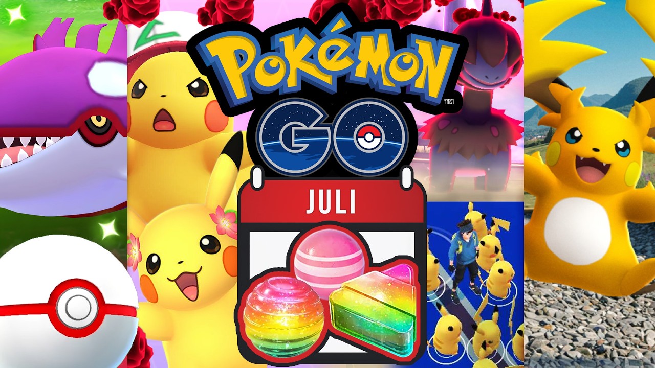 Alle Pikachu-Kostüme, Kyogre, Bonbon-Boni & Raid-Day 🗓️ Diese Woche in Pokémon GO background