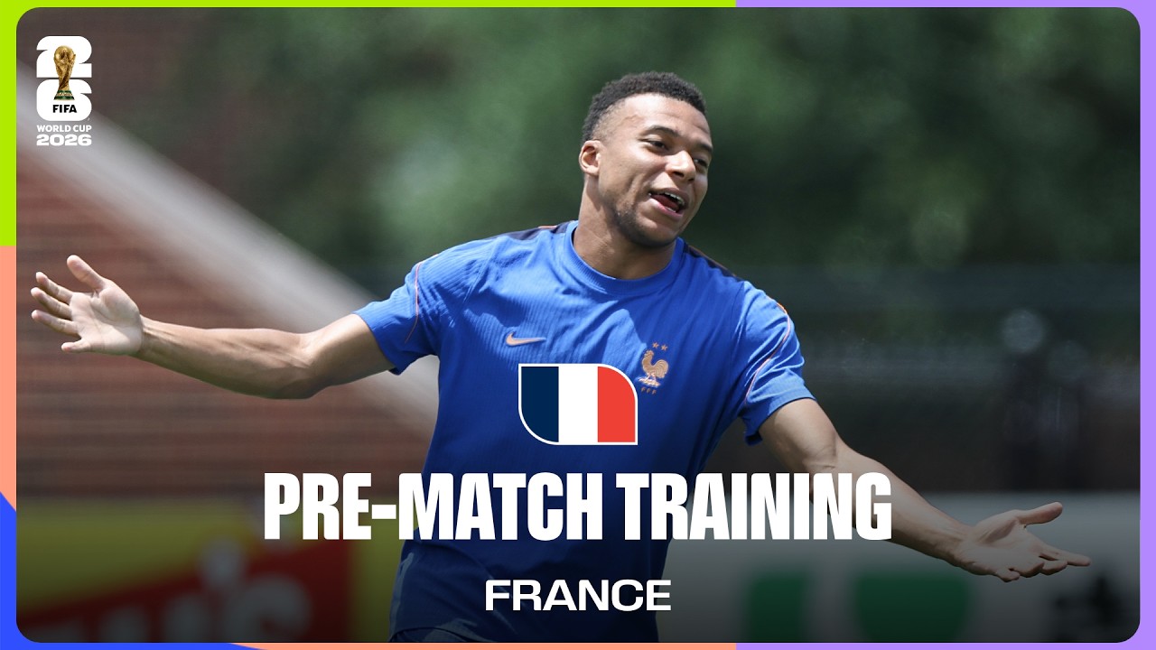 France Train Before Spain | FIFA World Cup 2026™ background