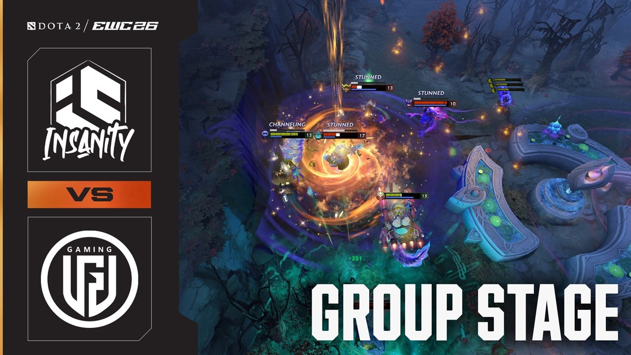 LGD GAMING vs. INNER CIRCLE X INSANITY | Dota 2 at EWC 26 - Group Stage - HIGHLIGHTS background