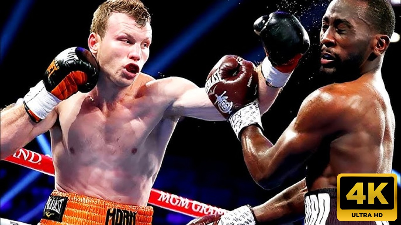 Terence Crawford (USA) VS. Jeff Horn (AUSTRALIA) | 4K - FULL HIGHLIGHTS #boxing #sports #combat background