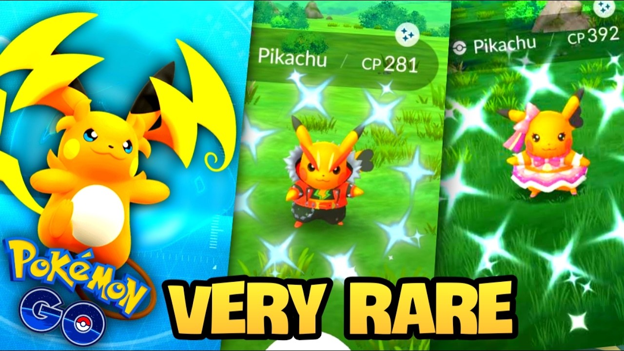 *NO REST SHINY PIKACHU & MEGA RAICHU EVENT STARTS NOW* Pokemon GO news & tips background