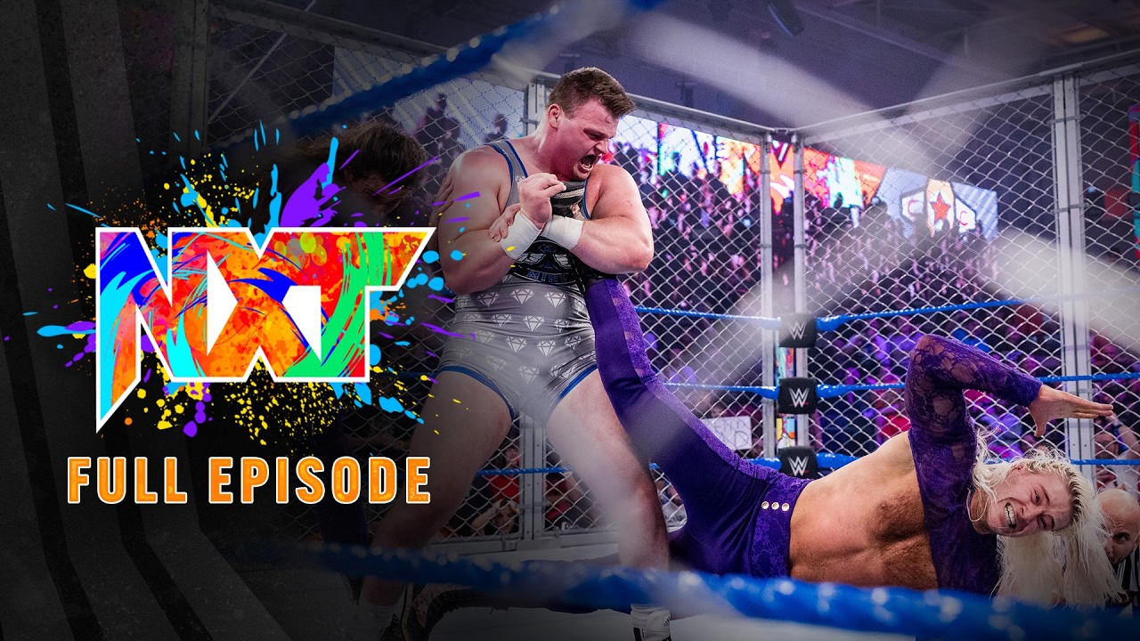 FULL EPISODE: Creeds vs. Pretty Deadly in Steel Cage; Sikoa vs. Hayes: WWE NXT 2.0, Sept. 13, 2022 background