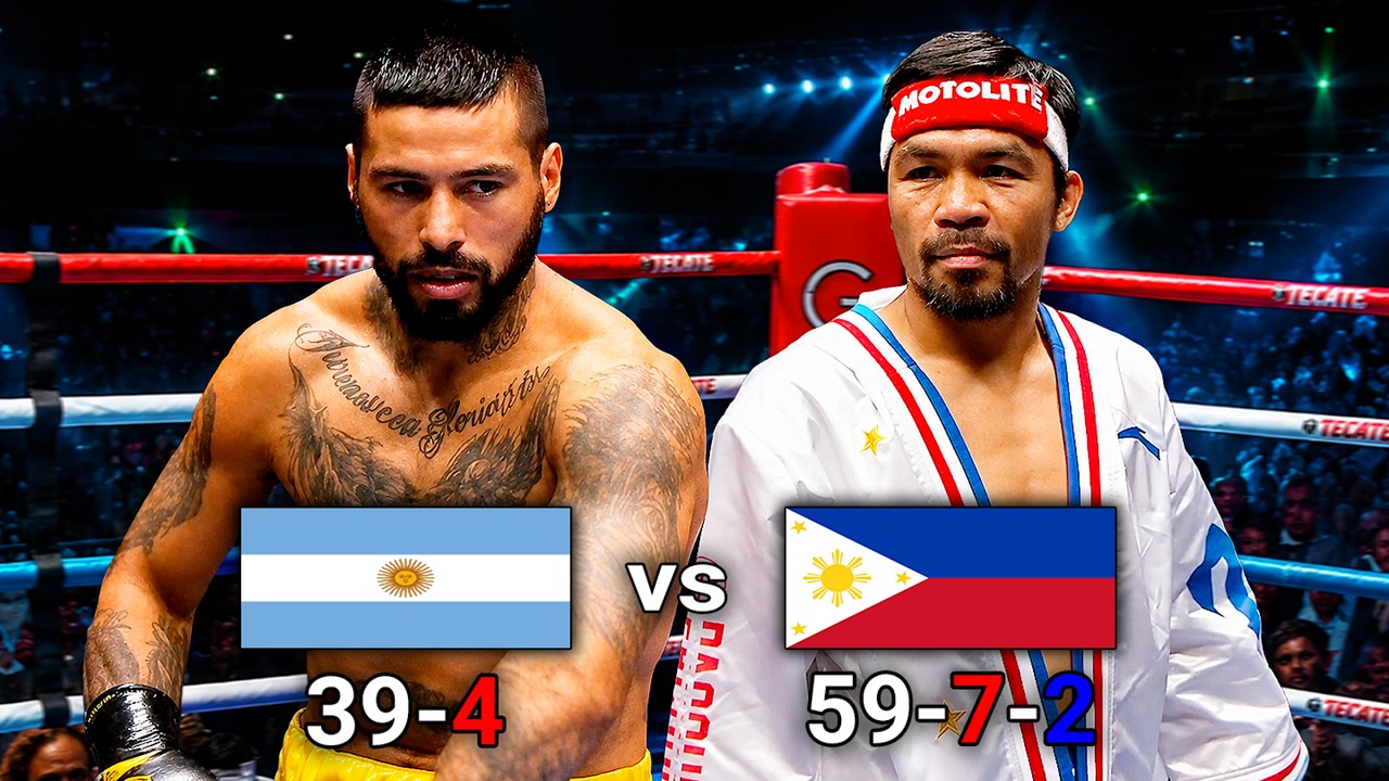 Manny Pacquiao (Philippines) vs Lucas Matthysse (Argentina) | KNOCKOUT, Boxing Fight Highlights HD background