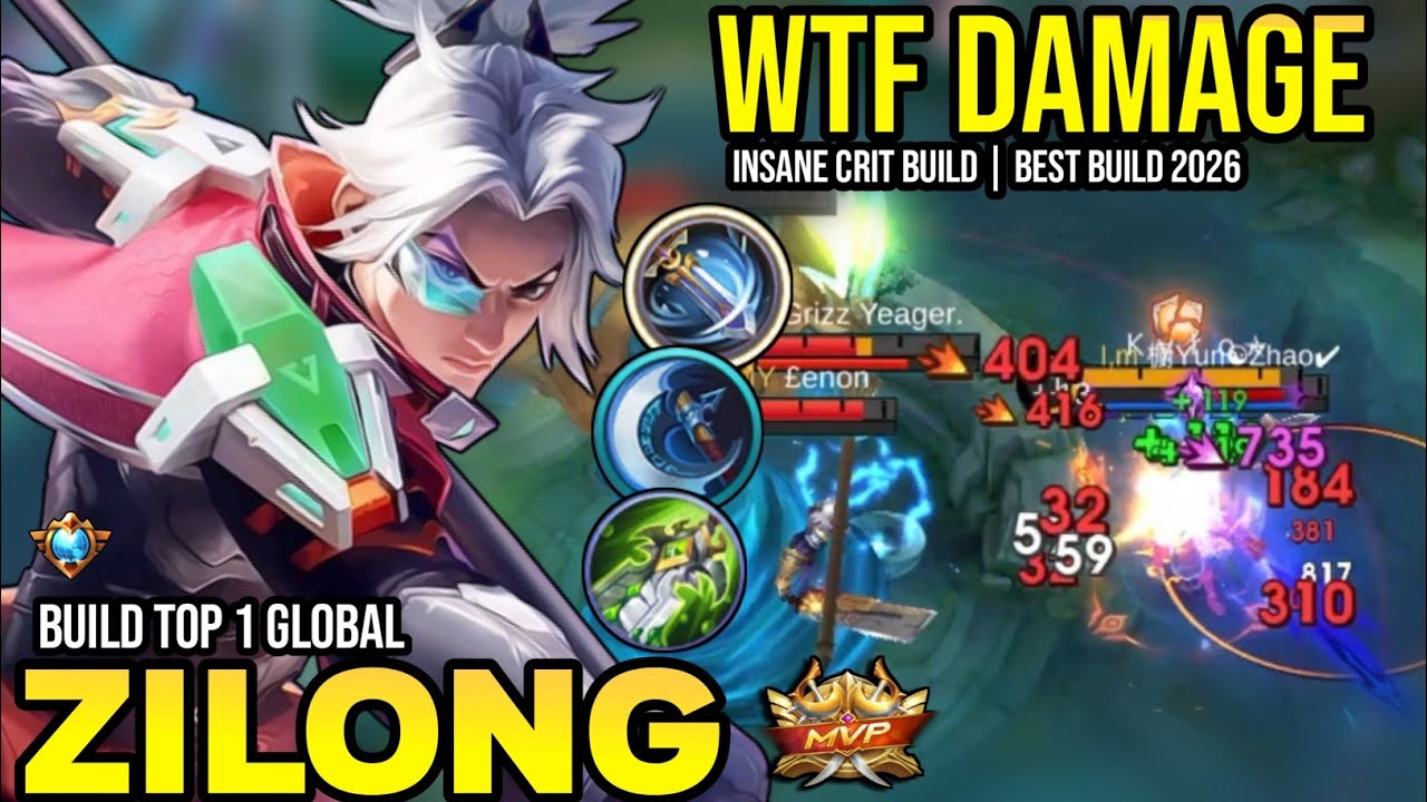 ZILONG BEST BUILD 2026 | BUILD TOP 1 GLOBAL ZILONG GAMEPLAY | MOBILE LEGENDS✓ background
