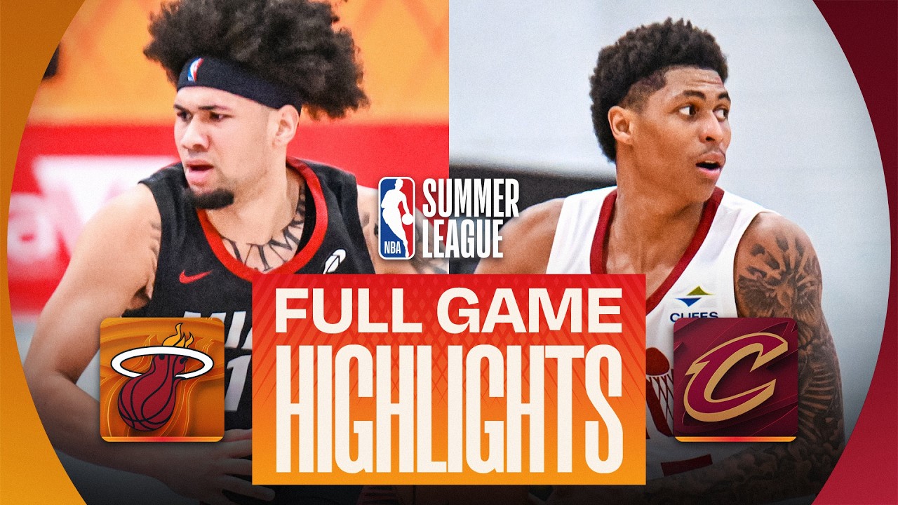 HEAT vs CAVALIERS | LAS VEGAS SUMMER LEAGUE | FULL GAME HIGHLIGHTS | July 13, 2026 background