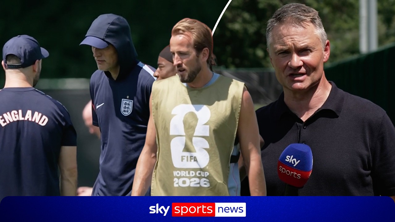 "Biggest game of their lives!" | England's last training session ahead of crunch Argentina clash background