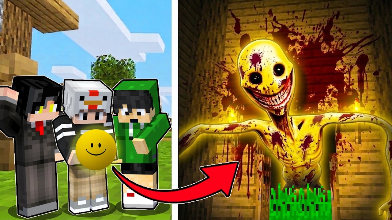 We Found Scary VERITY In Minecraft! background