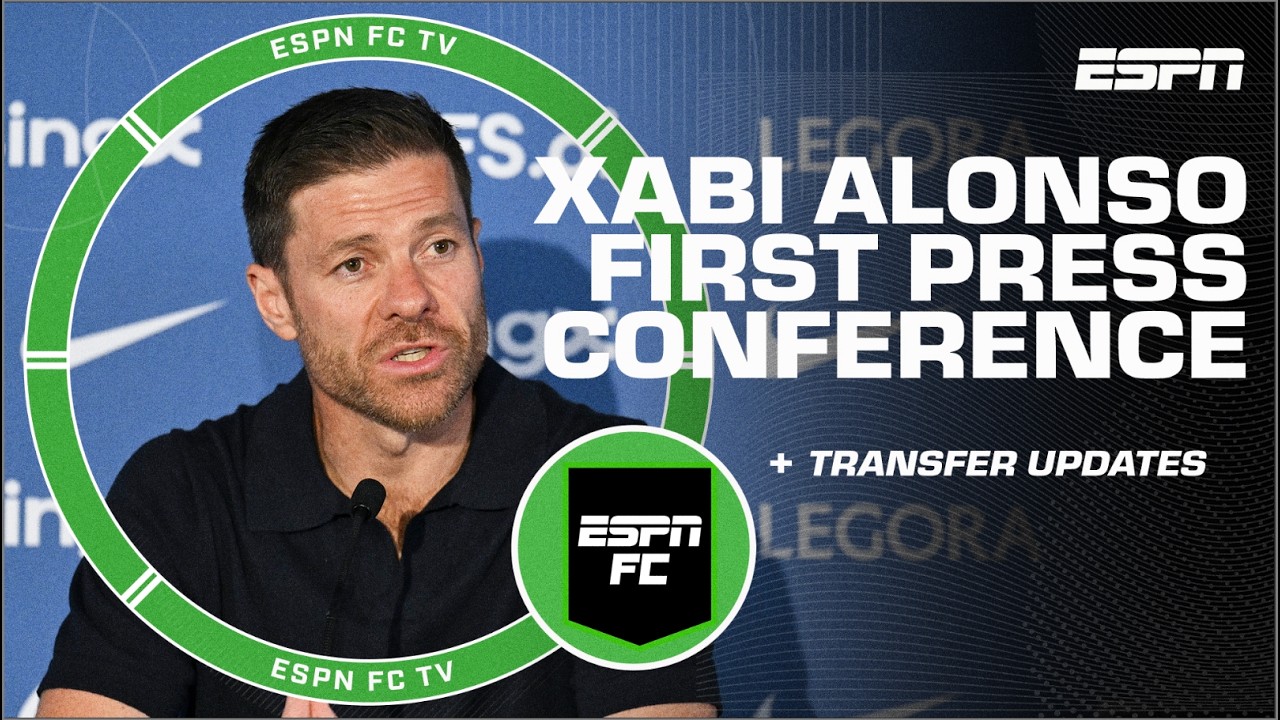 Xabi Alonso addresses Enzo Fernandez and Cole Palmer’s Chelsea futures 👀 | ESPN FC background