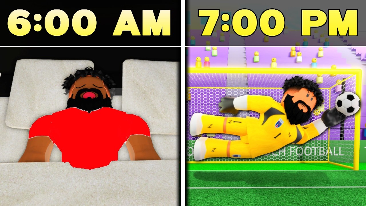 Day in the Life of VOZINHA in Roblox! background