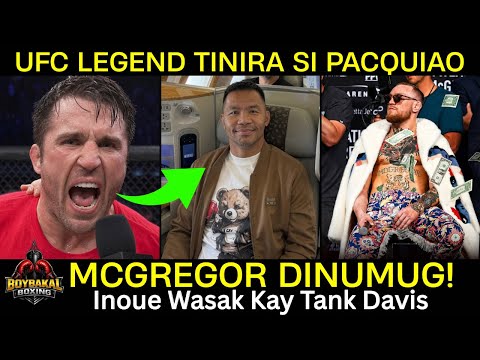 Pacquiao TINIRA ng UFC Legend! Mcgregor Dinumug Sa Final Face-Off | Inoue Knockout Kay Tank Davis background
