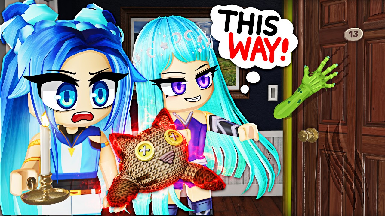 We GHOST HUNT in Roblox Blair! background