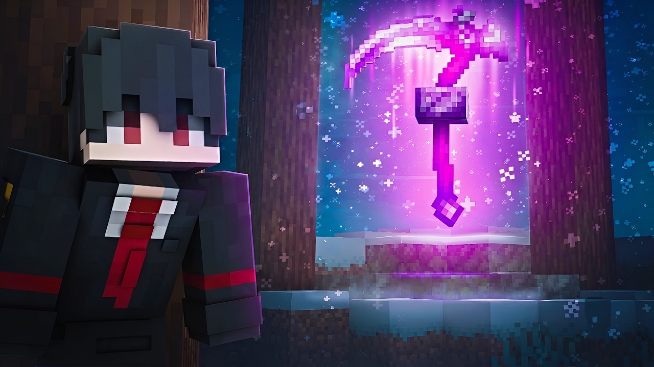 I Found Minecraft's Strongest Weapon in this SMP background