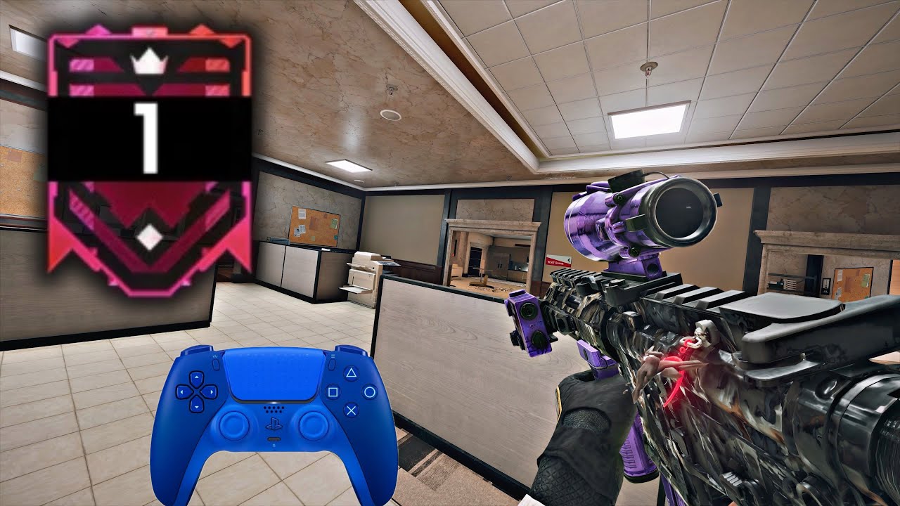 The BEST #1 CHAMPION CLUTCHING Every Round on Operation System Override Rainbow Six Siege PS5/XBOX background