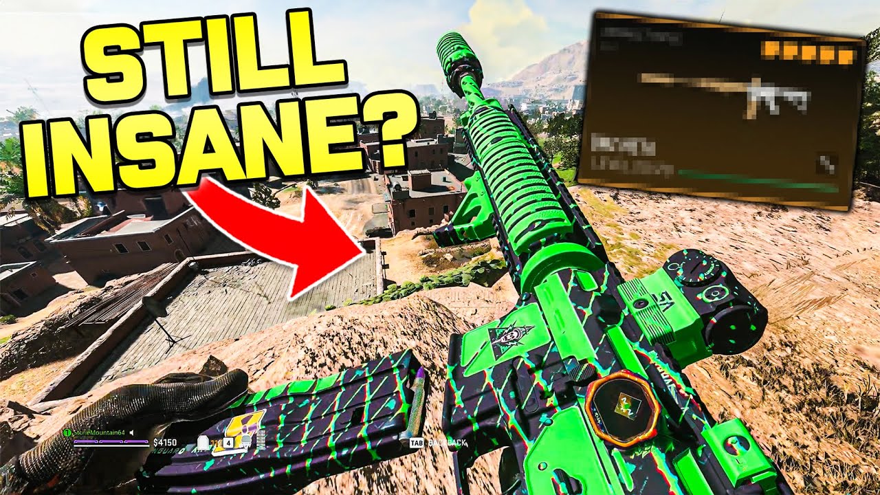 They tried to nerf this OG weapon... backdrop