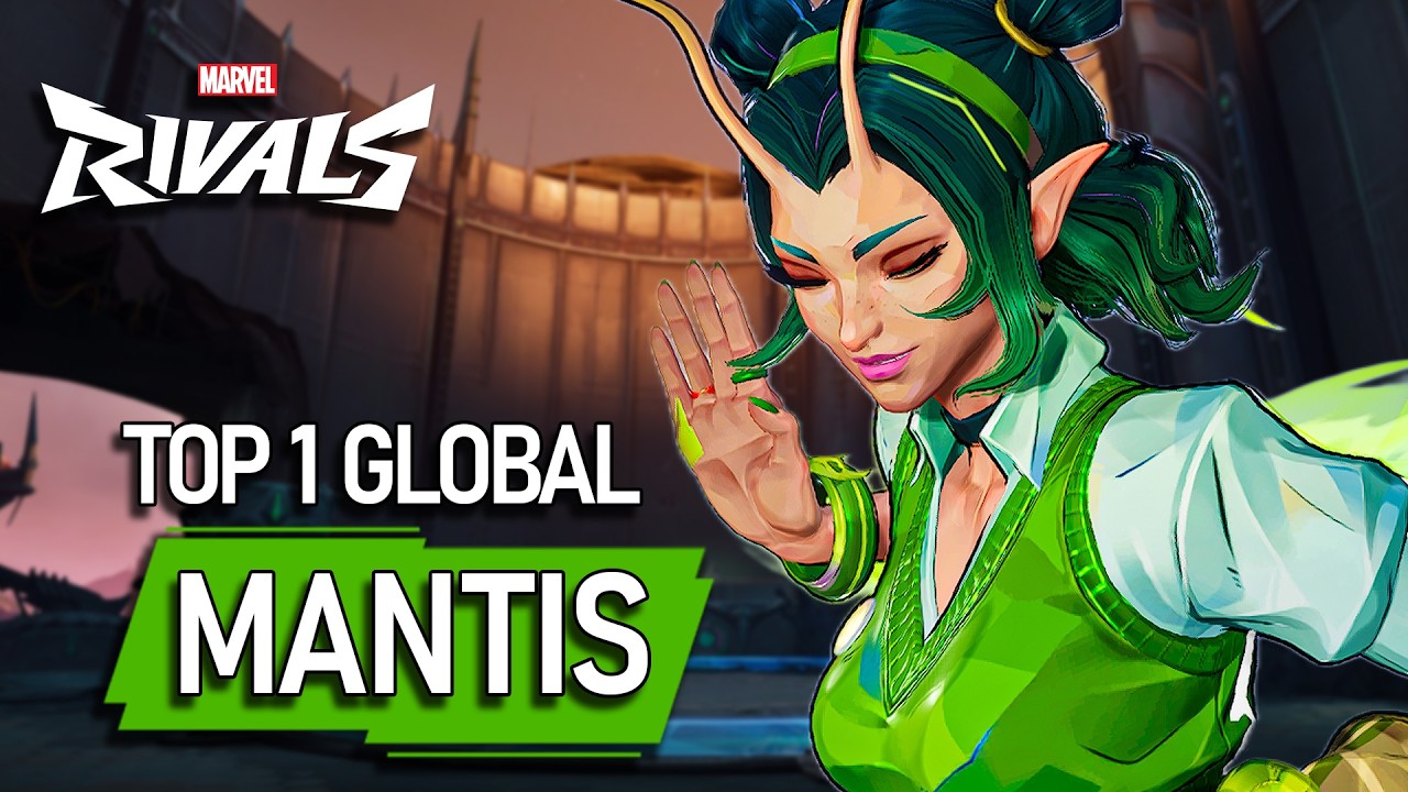 TOP 1 GLOBAL MANTIS ! kayjii - MARVEL RIVALS PRO background