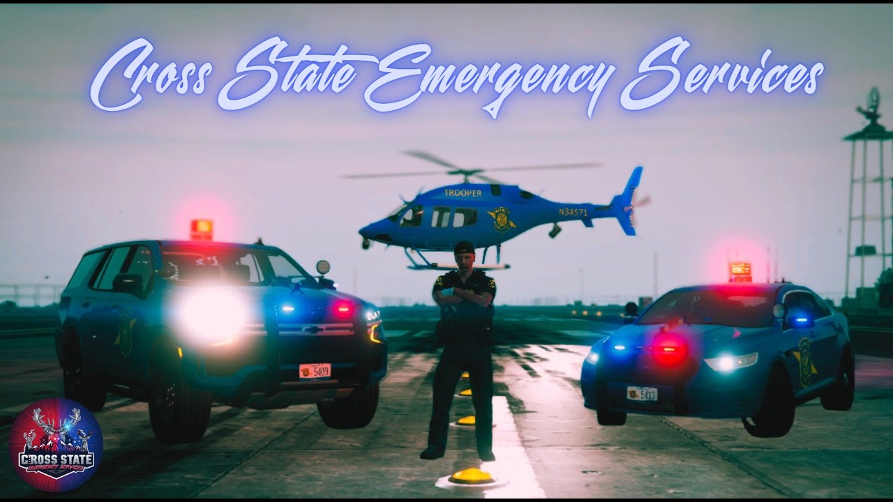 đŽ LIVE | Patrolling as a Detroit Police Officer in FiveM background