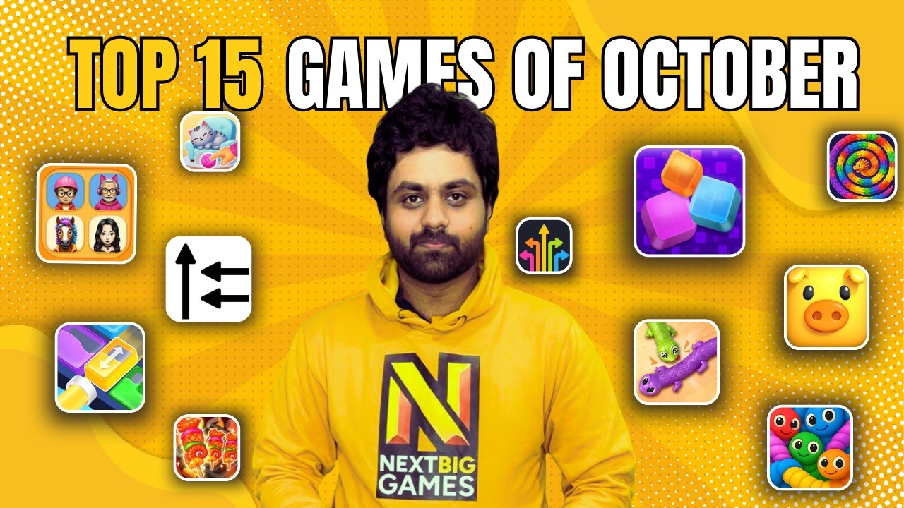 TOP 15 NEW Hybrid Casual Puzzle Games! Jigsolitaire 12M + Pixel Flow $1.7M | Gaming Trends background