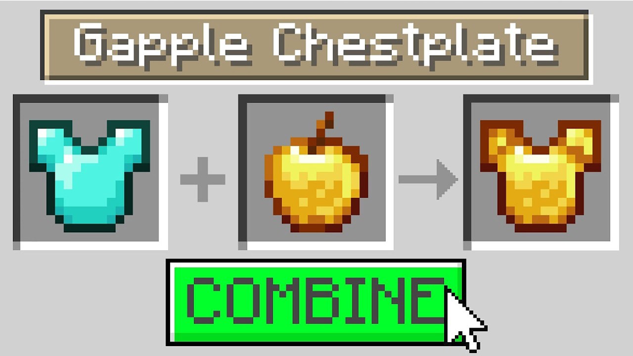 Minecraft, but Any Items Can be Combined... background