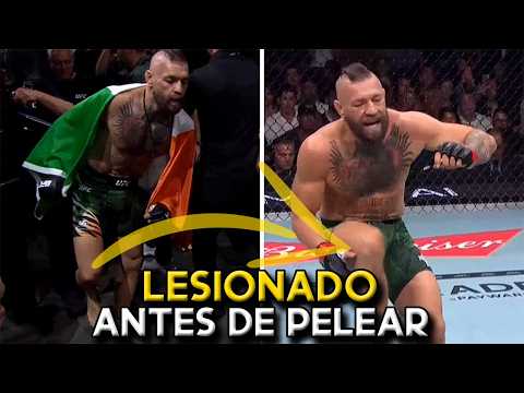 El PEOR REGRESO de la HISTORIA | ¿Cómo Conor Mcgregor se LESIONÓ vs Max Holloway? | UFC 329 background