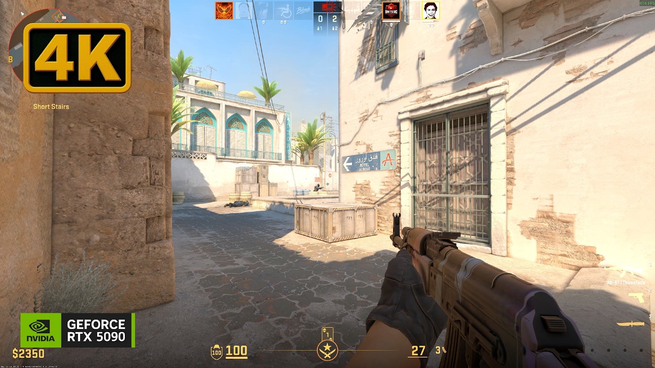 Counter-Strike 2 Gameplay 4K (No Commentary) background