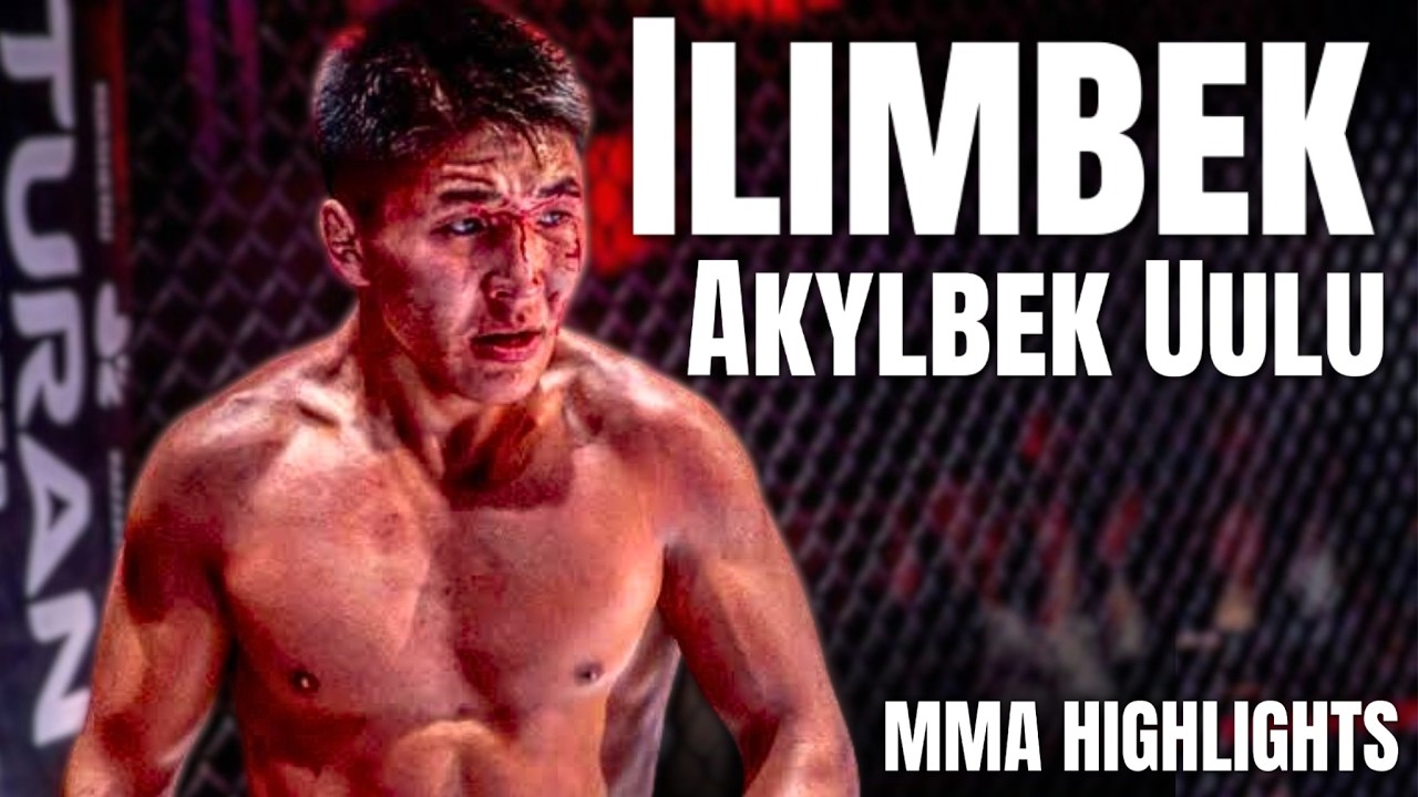 Ilimbek Akylbek Uulu MMA HIGHLIGHTS 2026 Professional 10-3 TUF 34 Fighter UFC Prospect | Octagon 🇰🇬 background
