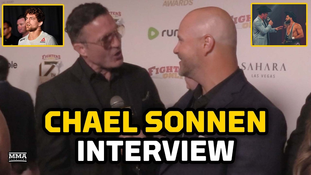 Chael Sonnen: Ben Askren Wrestling 'Makes Me Uncomfortable', Talks Tsarukyan vs. Covington background