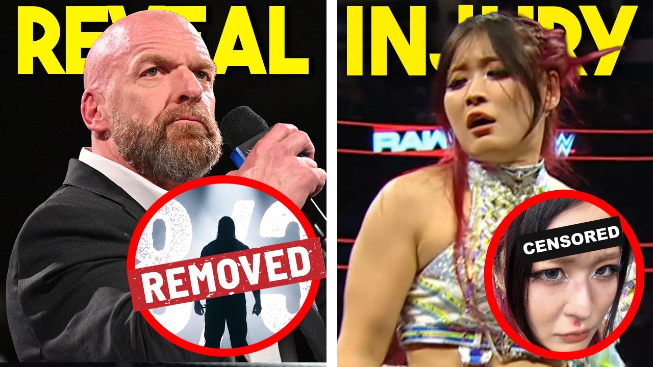 WWE RETURN REVEALED...IYO SKY SUFFERS INJURY...WWE STAR DIVORCES...SHEAMUS IS HUGE...Wrestling News background