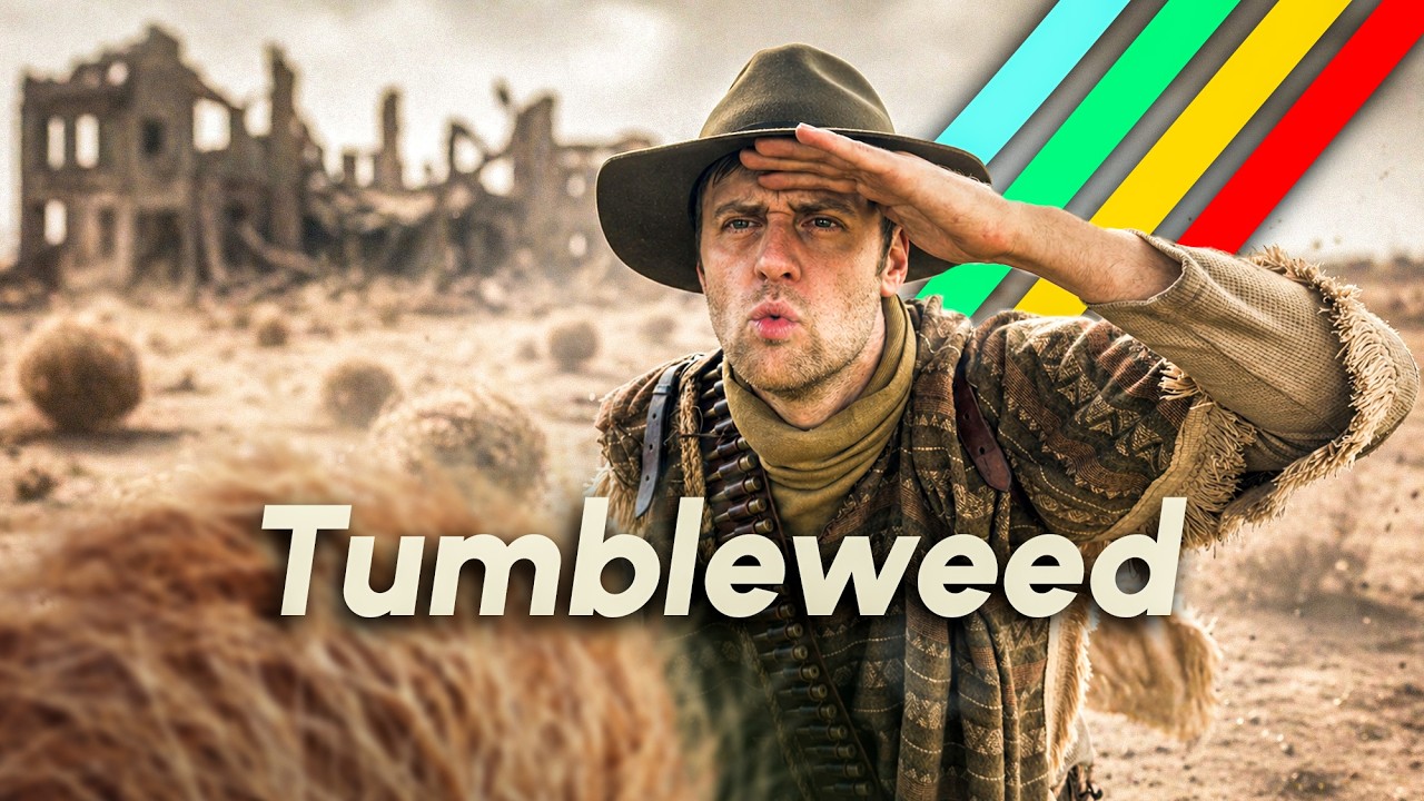 Flinching at tumbleweeds in Arc Raiders background