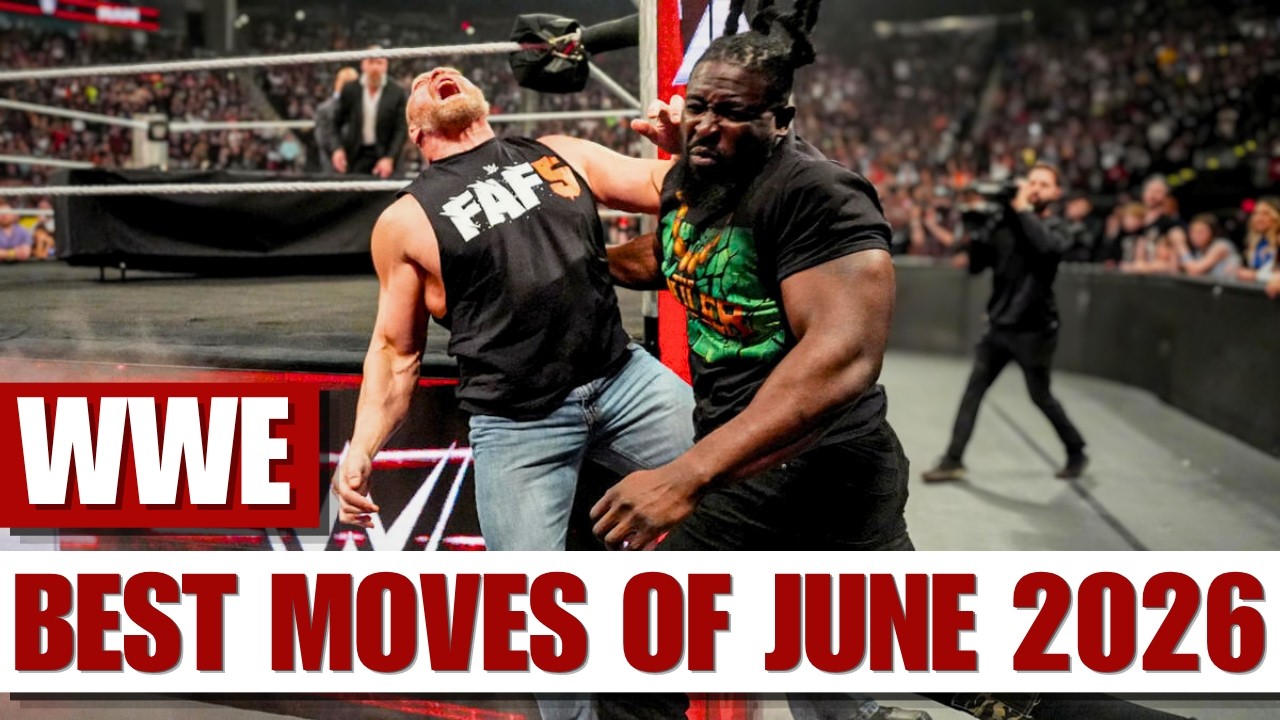 WWE Best Moves of June 2026 background