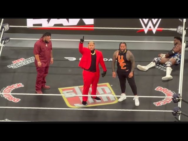 Solo Sikoa and LA Knight Destroy The Bloodline Full Segment - WWE Raw 7/13/2026 backdrop