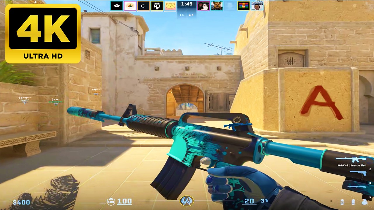 Counter Strike 2 - Mirage - Full Gameplay background