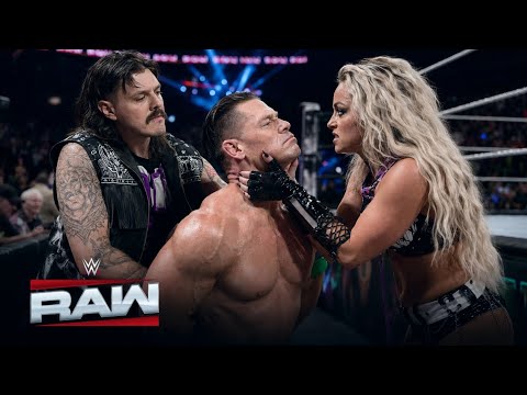 John Cena vs Liv Morgan & Dominik Mysterio: 2-ON-1 HANDICAP MATCH! (WWE RAW Highlights) background
