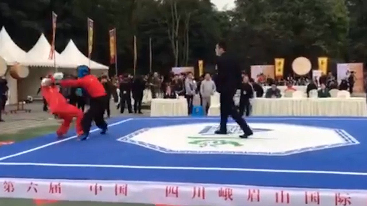 When Tai Chi Actually Works (Sanda Rules Match) background