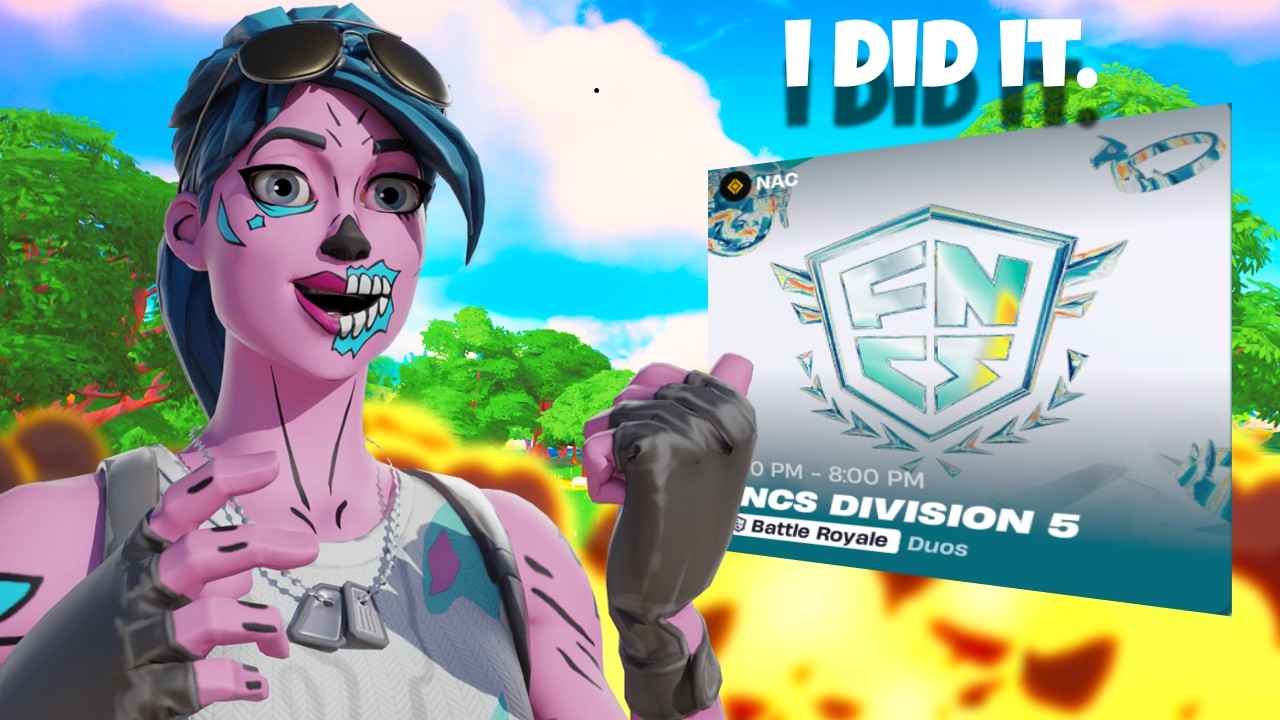 I QUALIFIED FROM DIV 5! background