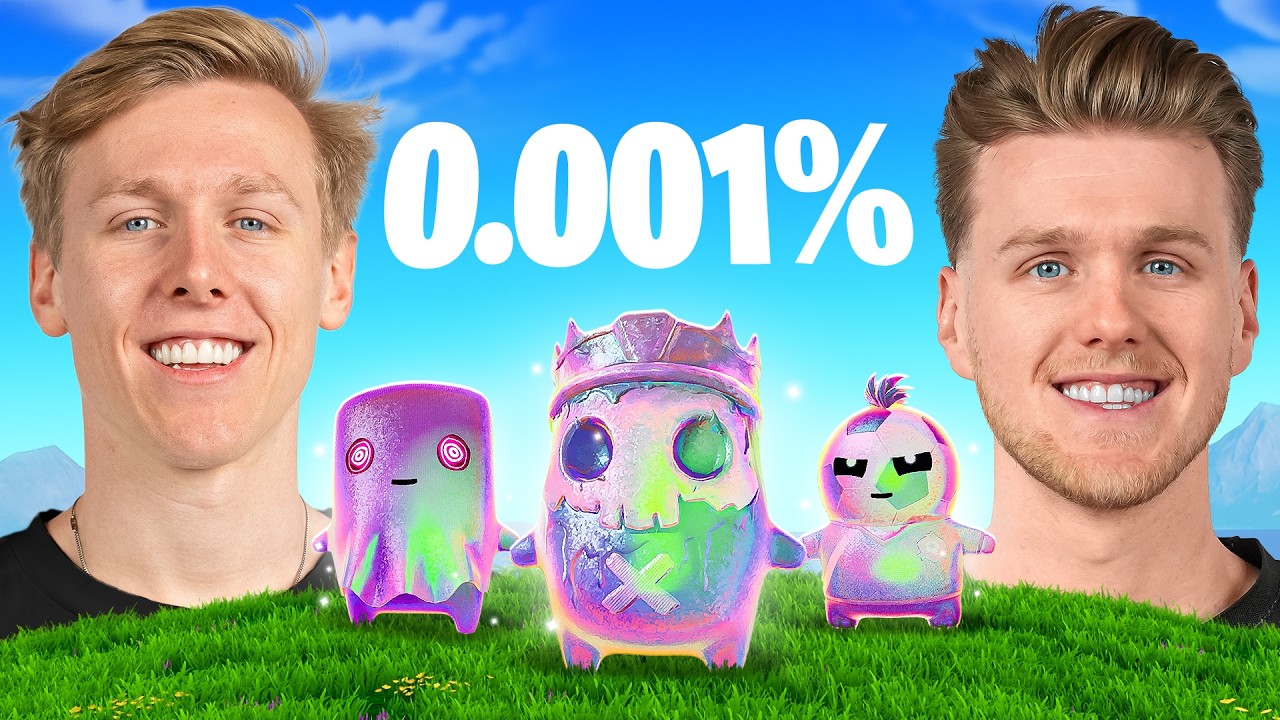 I Raced Lachy to Find Fortnite's RAREST Sprites! background