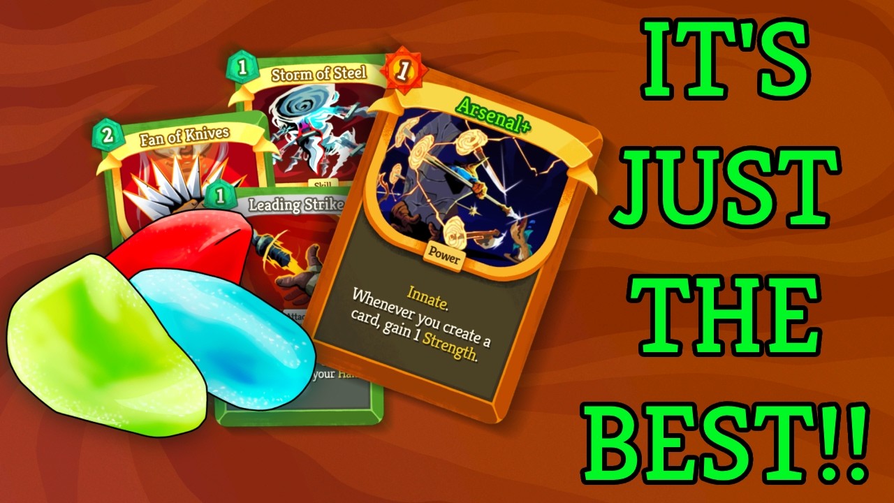 Arsenal Shivs Is One of the Most POWERFUL Combos! | A10 Regent Run - Slay the Spire 2 background