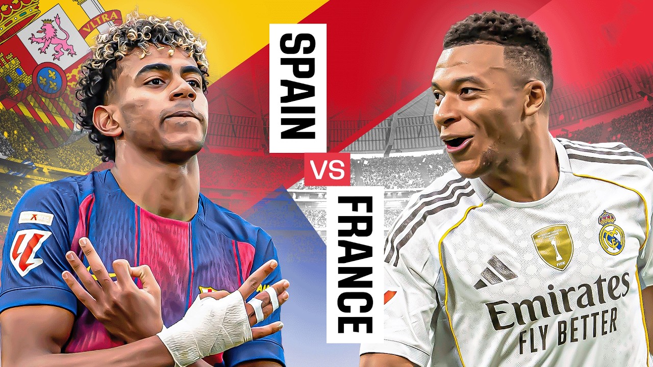 ESPAÑA vs FRANCIA: LOS MEJORES GOLES de LALIGA 🇪🇸🔥🇫🇷 background