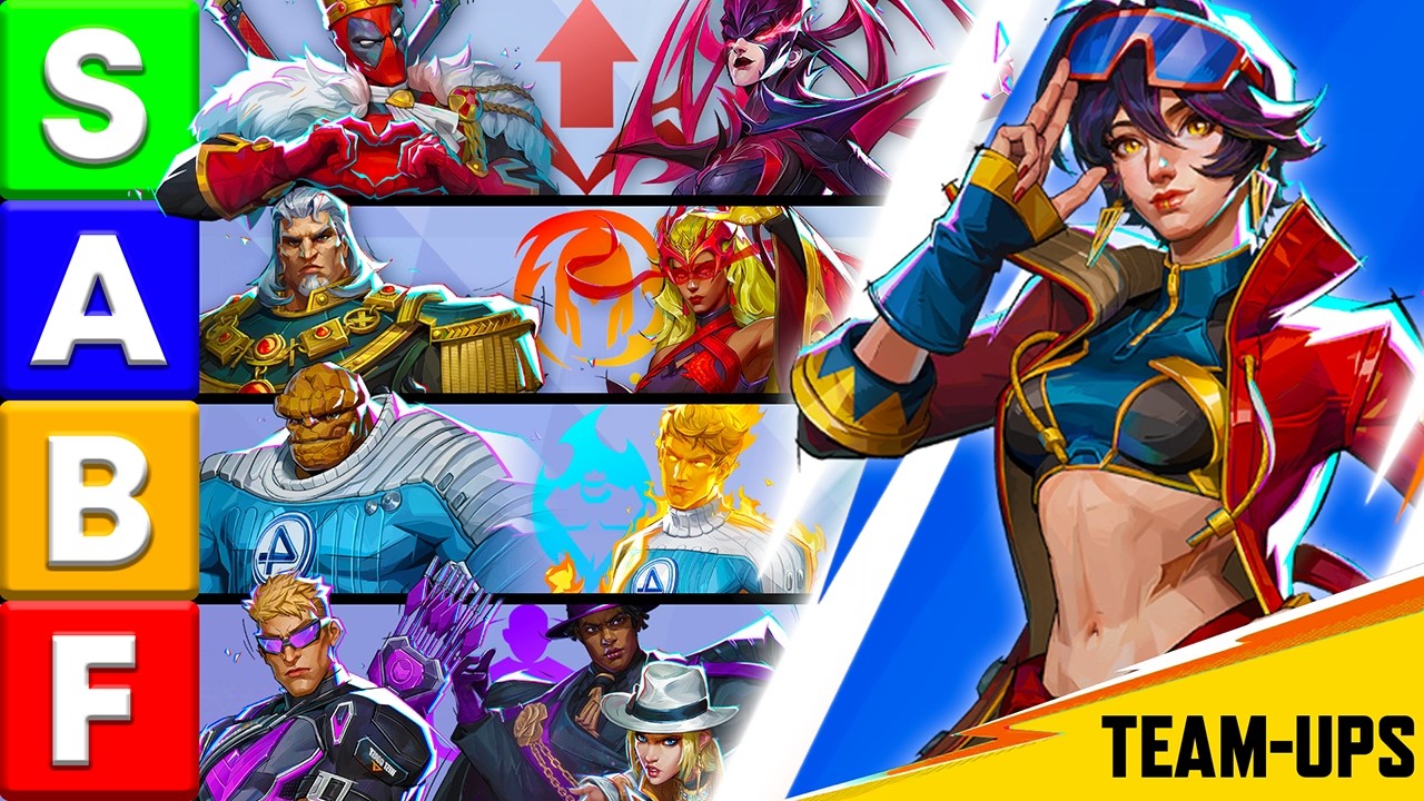 EVERY New Team-Up Ranked BEST to WORST | Marvel Rivals Tier List | Season 9 background