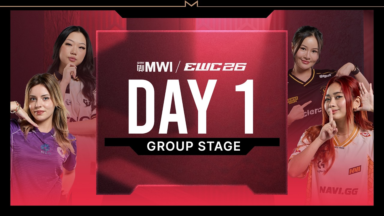 🔴 LIVE | DAY 1 | MLBB MWI at EWC26 Group Stage | (ENG) background