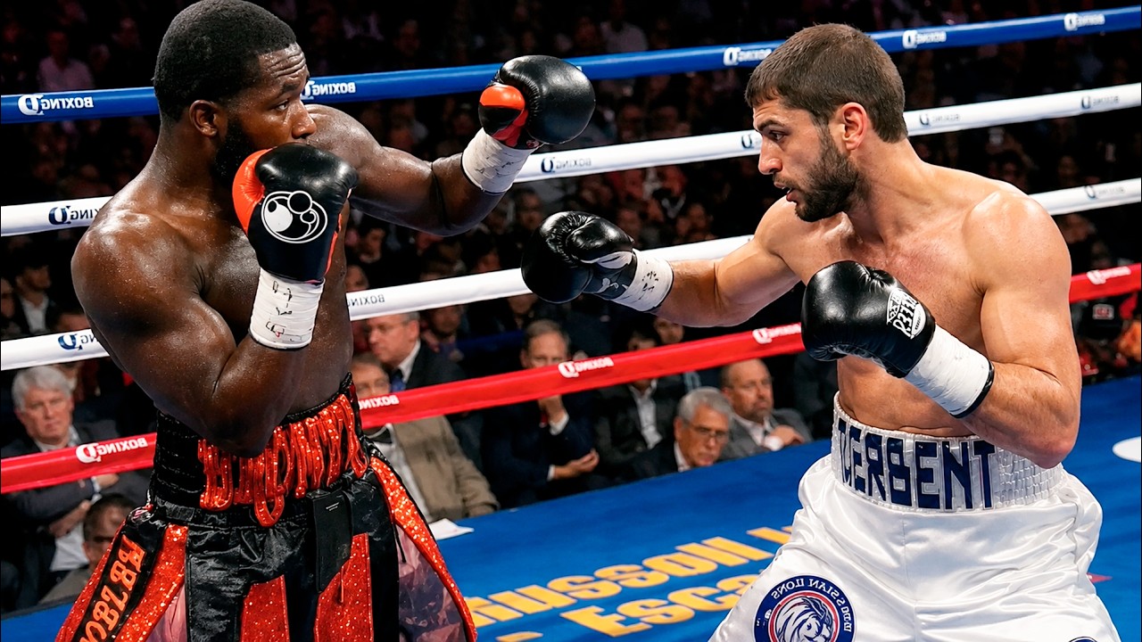 Adrien Broner (USA) vs Khabib Allakhverdiev (Russia) | KNOCKOUT, BOXING fight, HD, 60 fps background