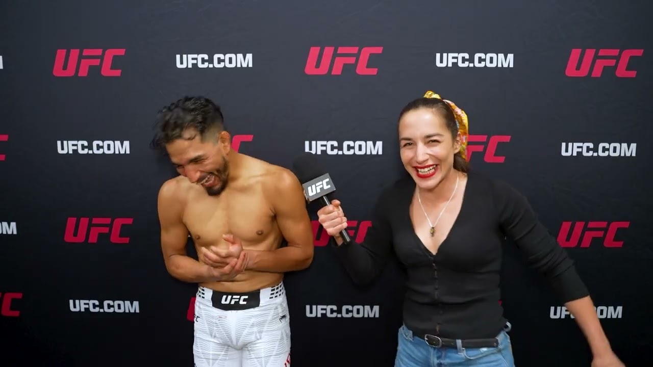 #UFC329 Adrián Yañez "Se habla Español" background