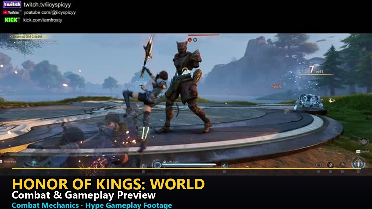 Honor of Kings World Combat Overview & Gameplay Preview | Best Open World RPG 2026 background
