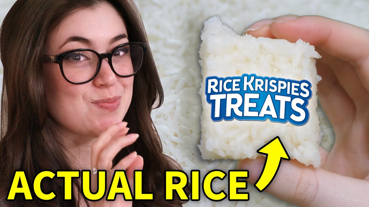 My wife tries to poison me with RICE rice krispie treats backdrop