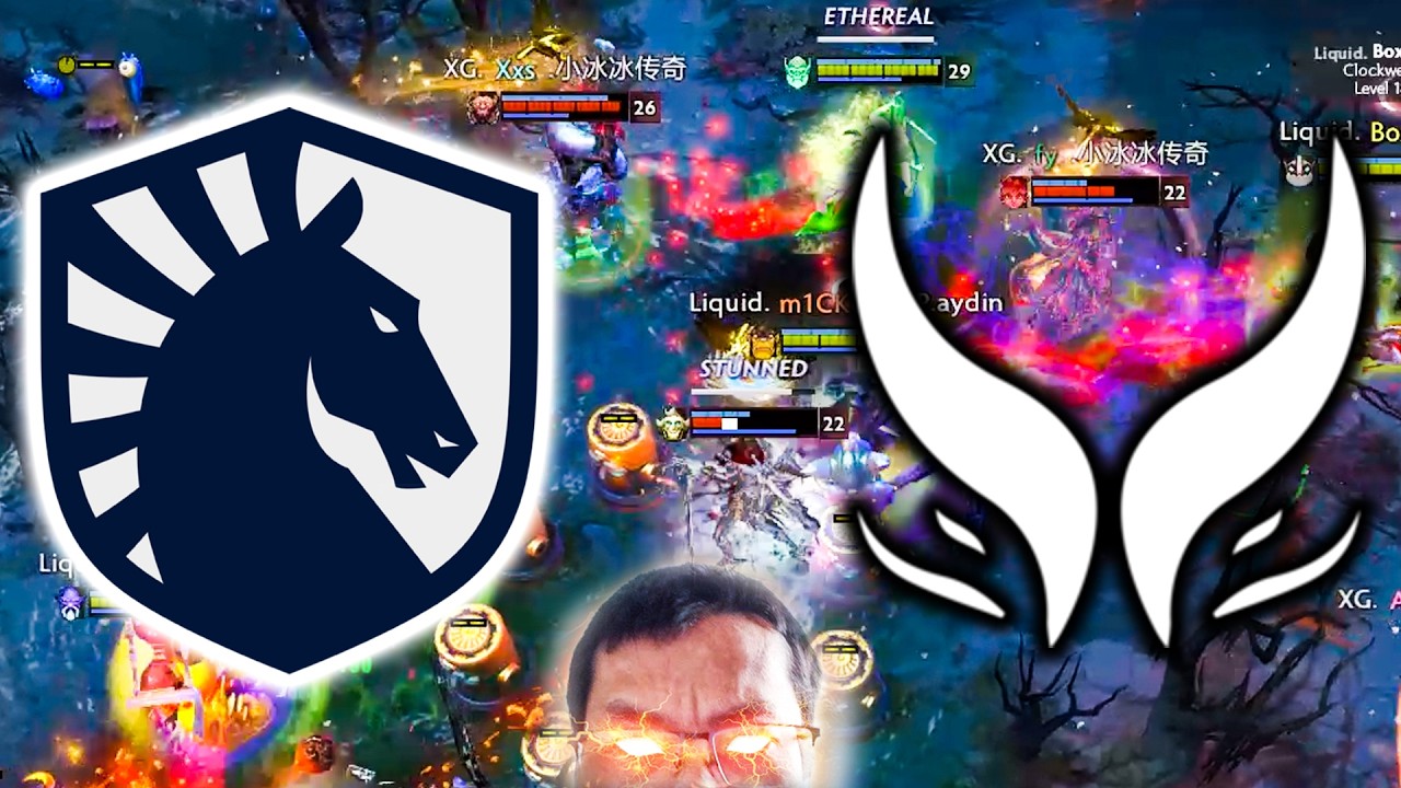 XG vs LIQUID - EPIC ELIMINATION!!! ▌EWC DOTA 2 2026 background