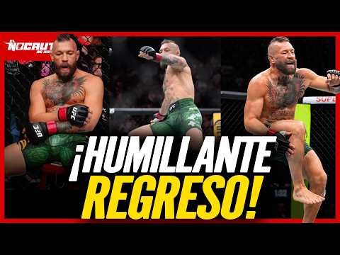 ASÍ fue el REGRESO de CONOR MCGREGOR ante MAX HOLLOWAY en UFC 329 backdrop