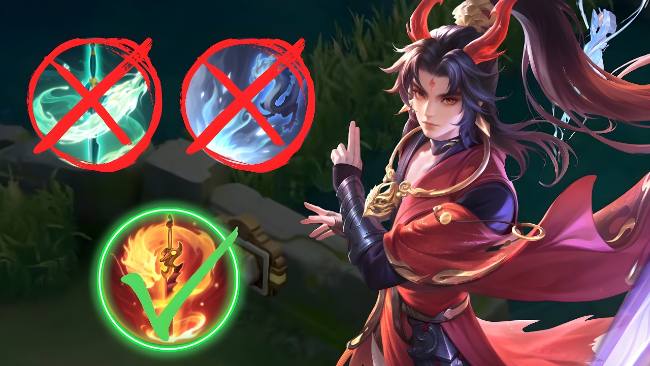 Ao'yin but I CAN ONLY USE his fire sword background