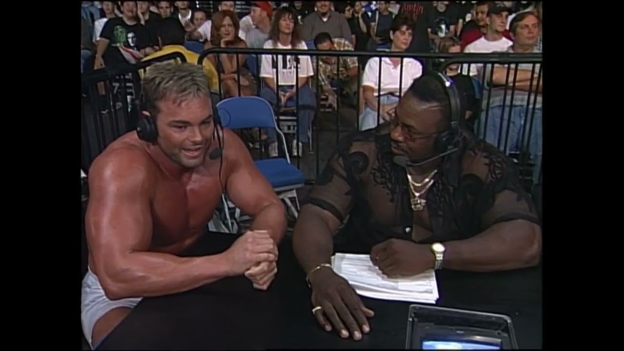 Big Vito 🇮🇹 vs. Chuck Palumbo (WCW Thunder 2000) background